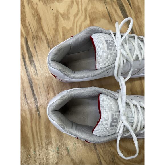 Y2K DC Shoes With Embroidered Side Hit Skater Sneaker Men’s Size 17 Fat Tongue - Picture 10 of 12